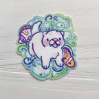 Frutiger Aero Otter ~ Sticker