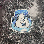Polar Bear Hug ~ Sticker