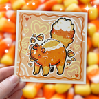 Candy Corn Skunk ~ Print