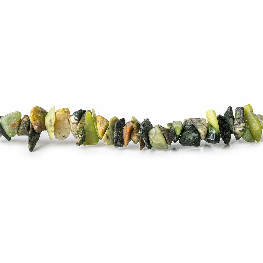 10mm Serpentine Chip Beads, 36 inch