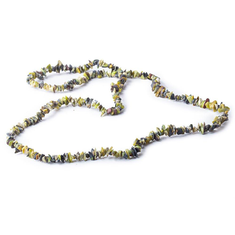 10mm Serpentine Chip Beads, 36 inch