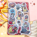 Rat'Donalds Collage ~ Sticker Sheet