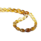 13x10-16x11mm Shaded Citrine Faceted Ovals 18 inch 34 beads A