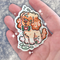 Caramel Snow Day ~ Sticker