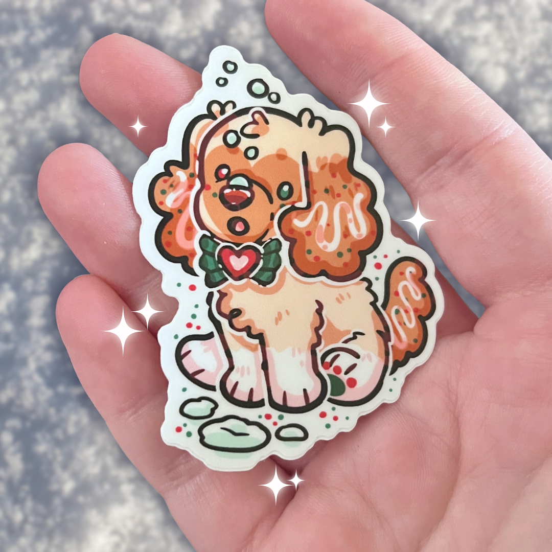 Caramel Snow Day ~ Sticker