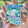 In The Vegetable Mist Puppy ~ Sticker