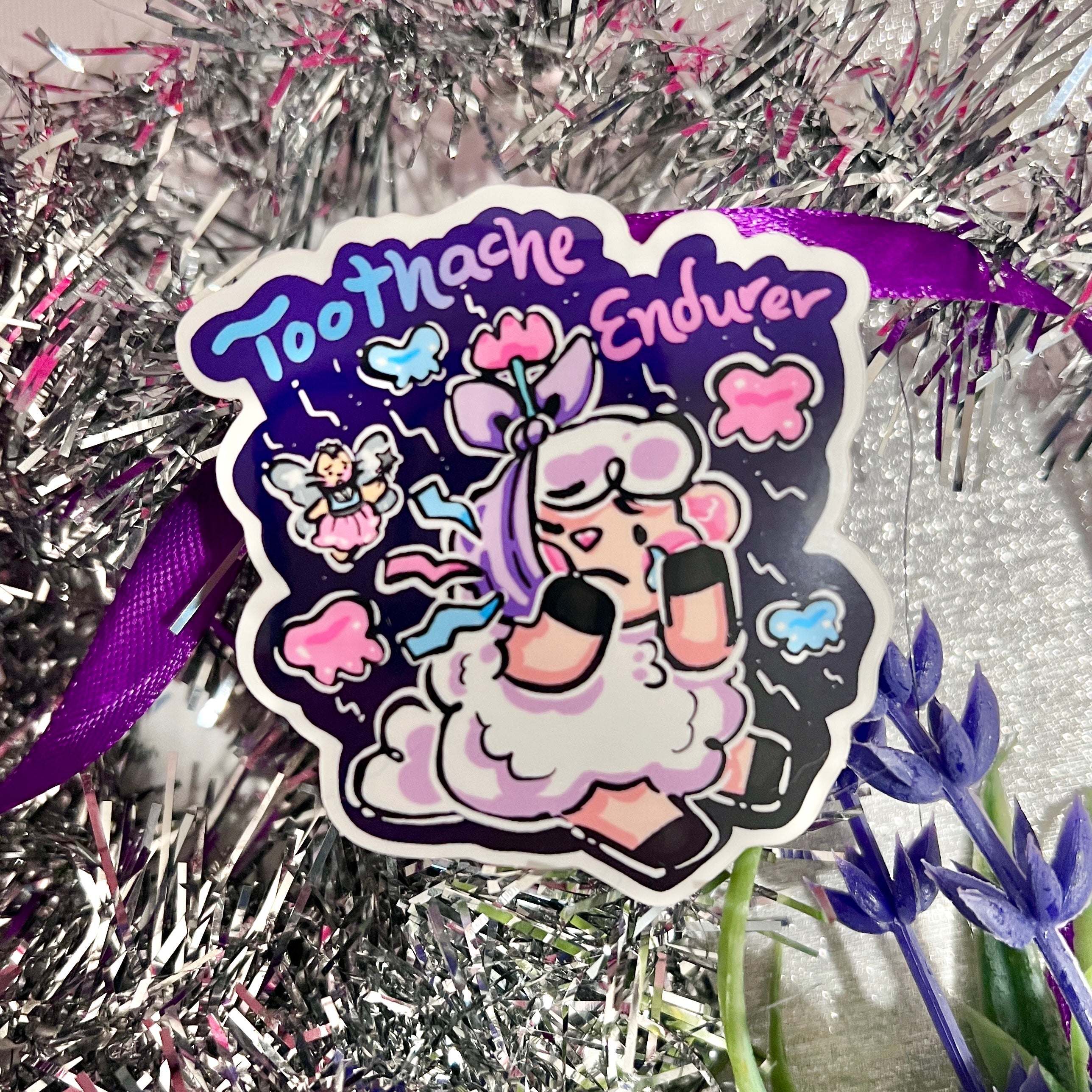 "Toothache Endurer" Sprout ~ Sticker