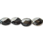 18mm Cobra Agate Faceted Oval Beads 15