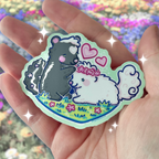 Sapphic Skunks ~ Sticker
