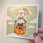 Autumn Pumpkin Ride ~ Print