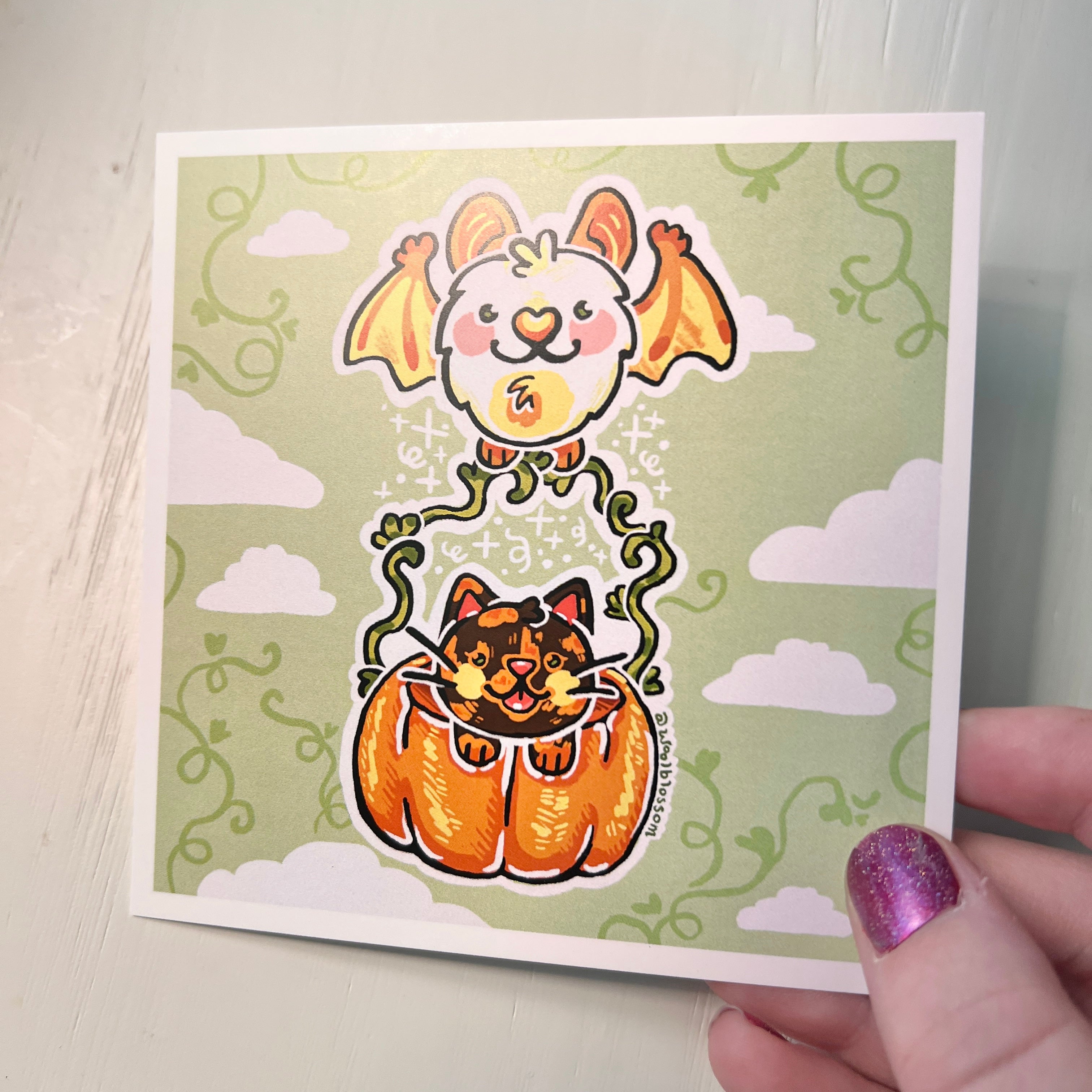 Autumn Pumpkin Ride ~ Print
