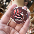 Peppermint Skunk ~ Button