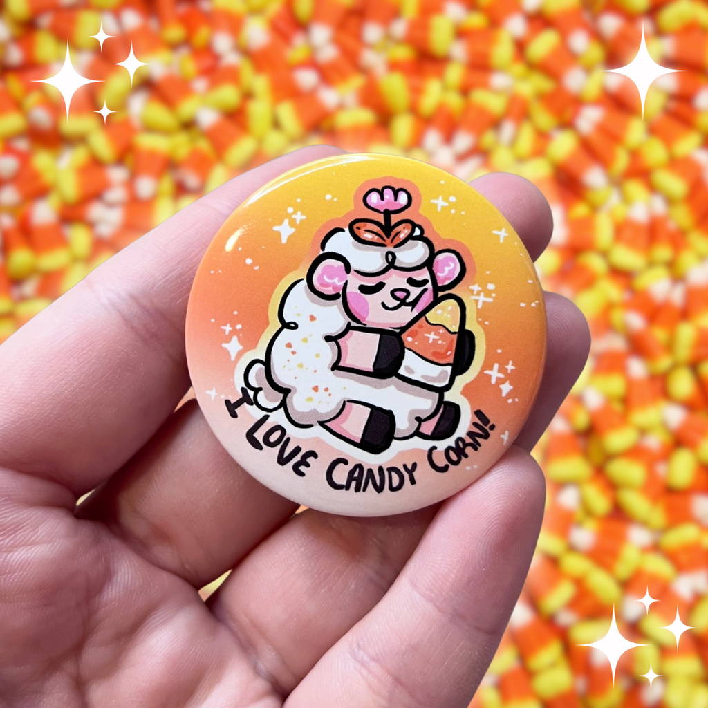 I (Love or Hate) Candy Corn, Sprout ~ Buttons