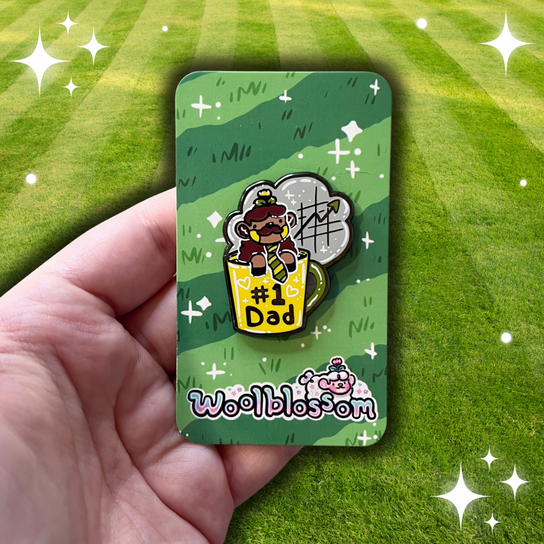 Dill "#1 Dad" Mug ~ Enamel Pin
