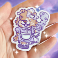 Jasmine Tea Waitress Puppy ~ Sticker