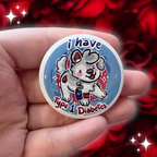 Diabetes Puppies ~ Buttons