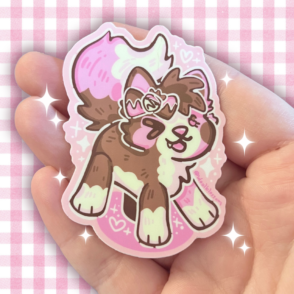 Neapolitan Kitty ~ Sticker