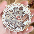 Chai Ingredients Cat ~ Sticker