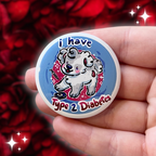Diabetes Puppies ~ Buttons