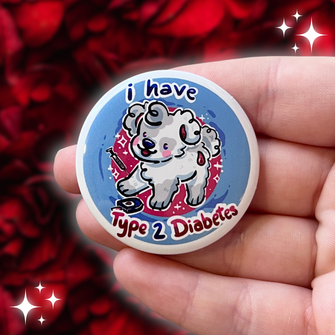 Diabetes Puppies ~ Buttons