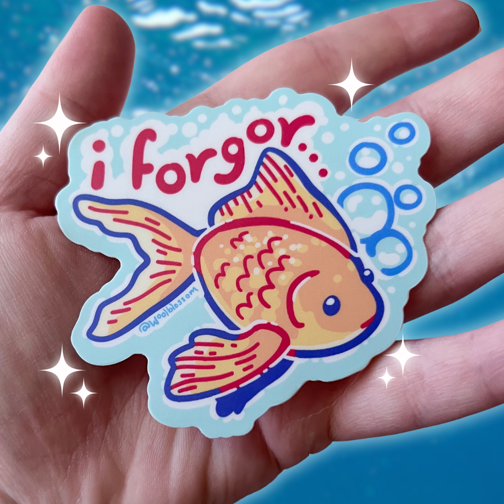 I Forgor.... Golfish ~ Sticker