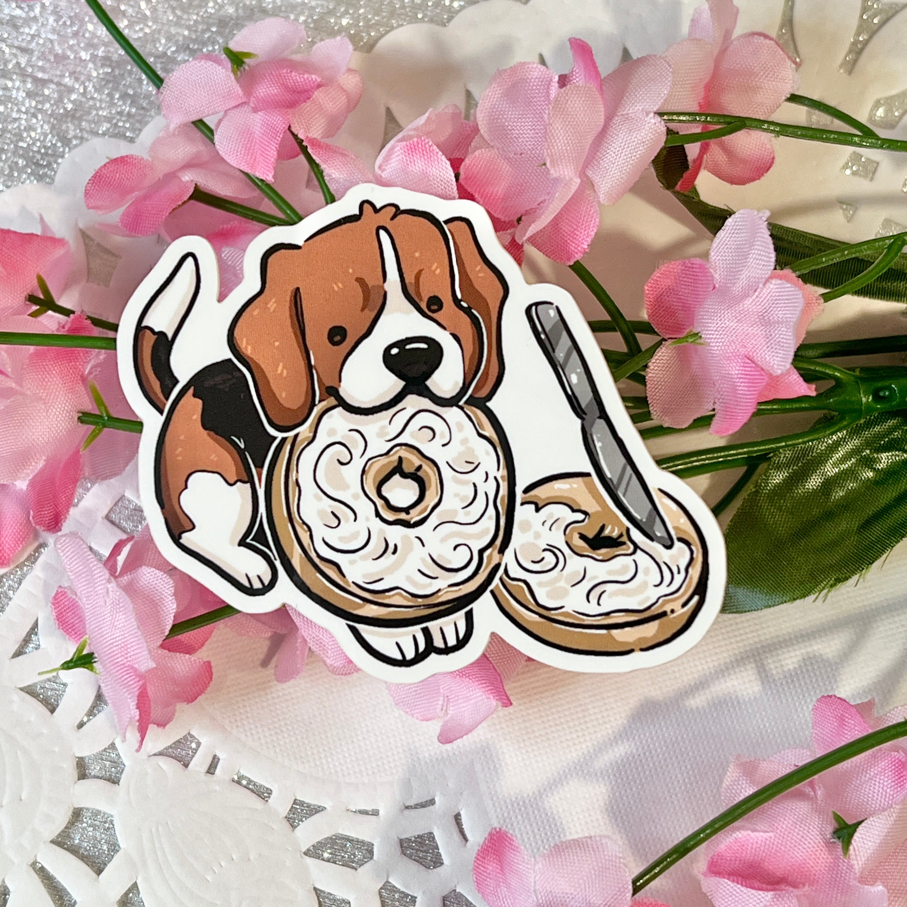 Bagel Beagle! ~ Sticker