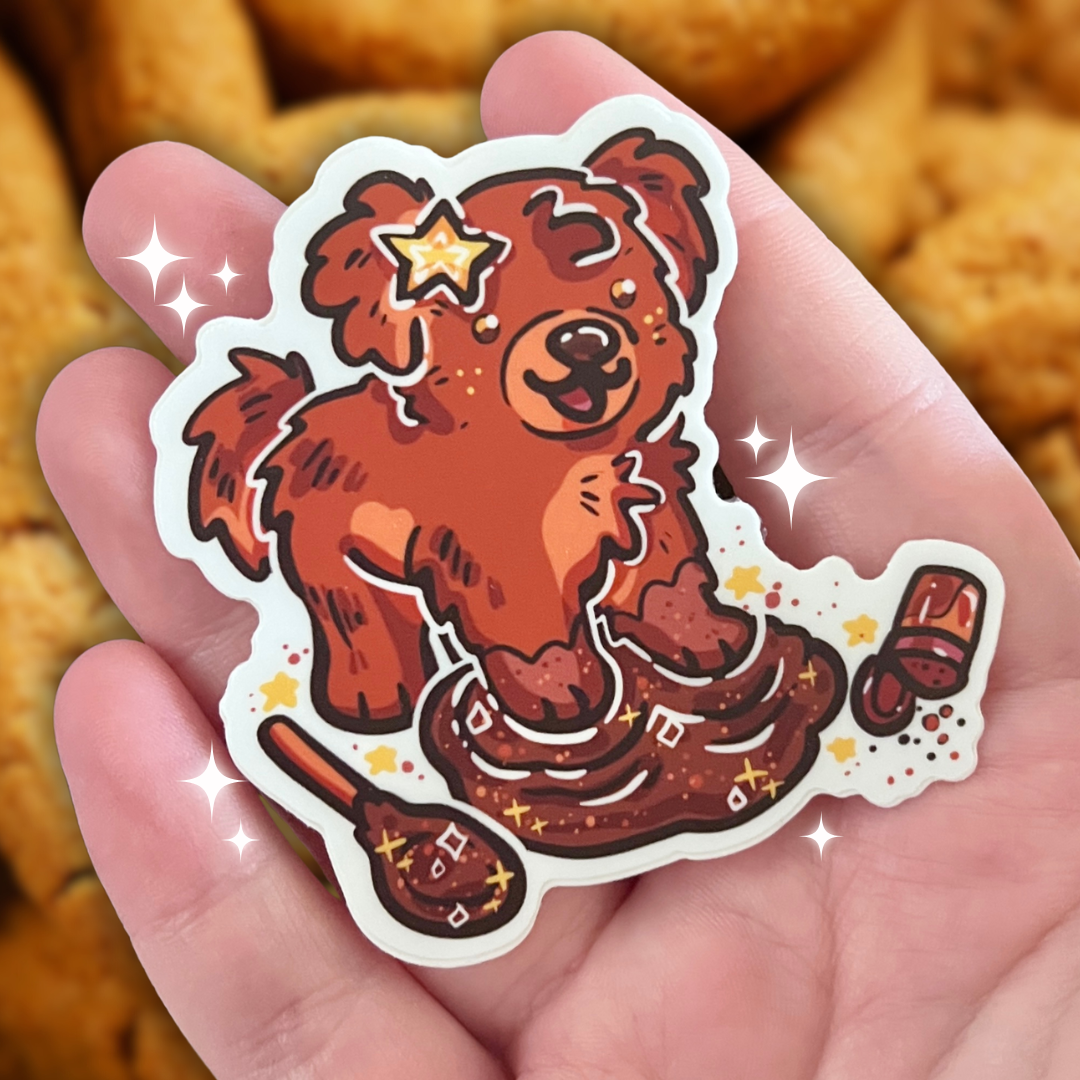 Baker Cinnamon ~ Sticker