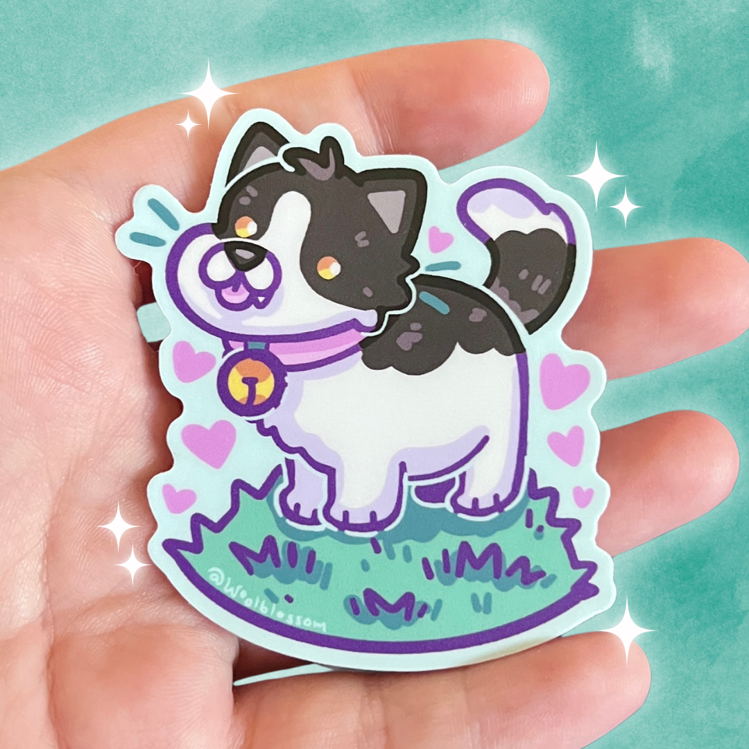 Cow Cat ~ Sticker