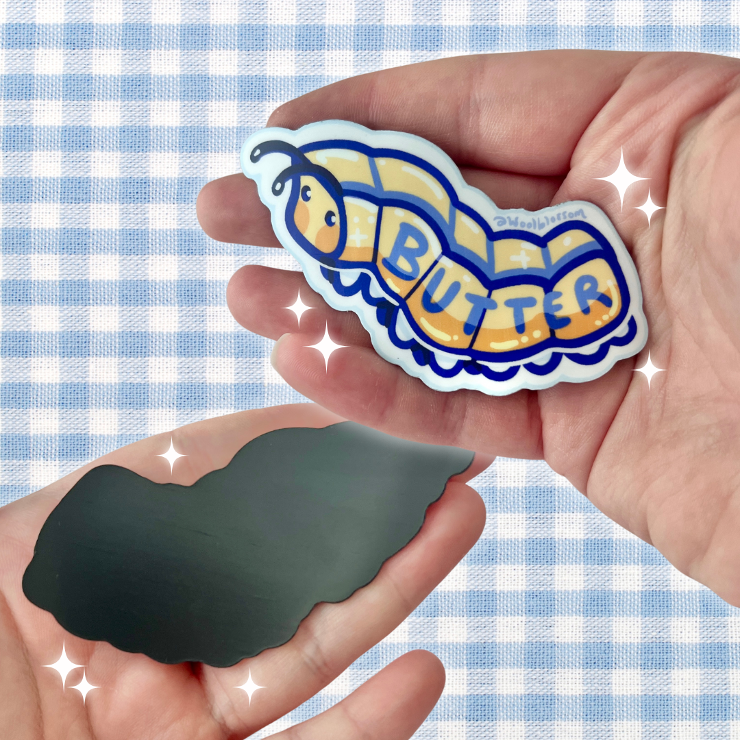 Butter Caterpillar ~ Magnet
