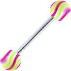 Purple Paradise HYPNOTIC Barbell Tongue Ring