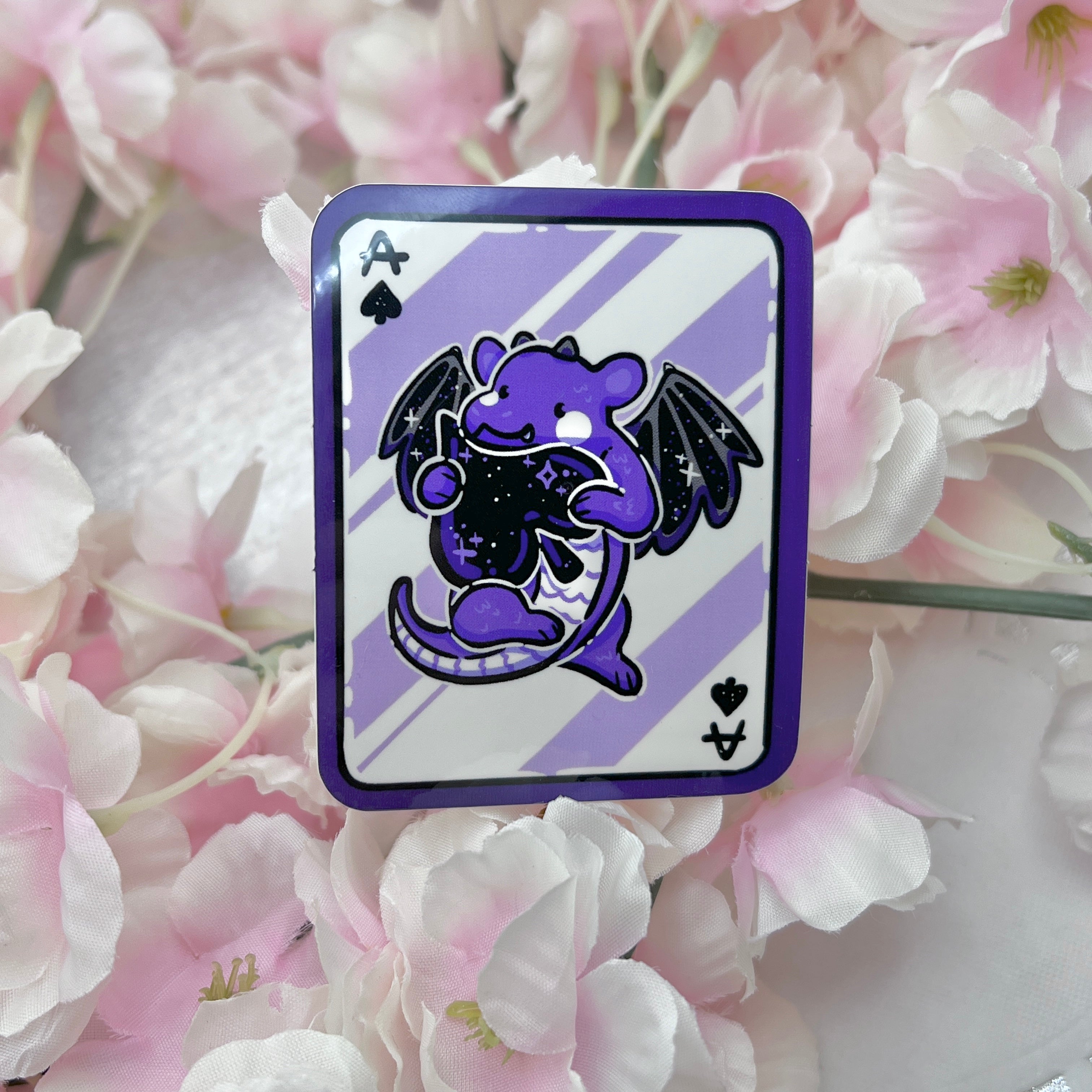 Ace Card Dragon ~ Sticker