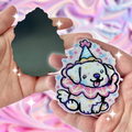 Cute Birthday Clown Puppy ~ Magnet