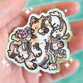 Calico Koi Kitty ~ Sticker