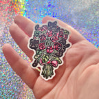Rose Bouquet Cats ~ Sticker