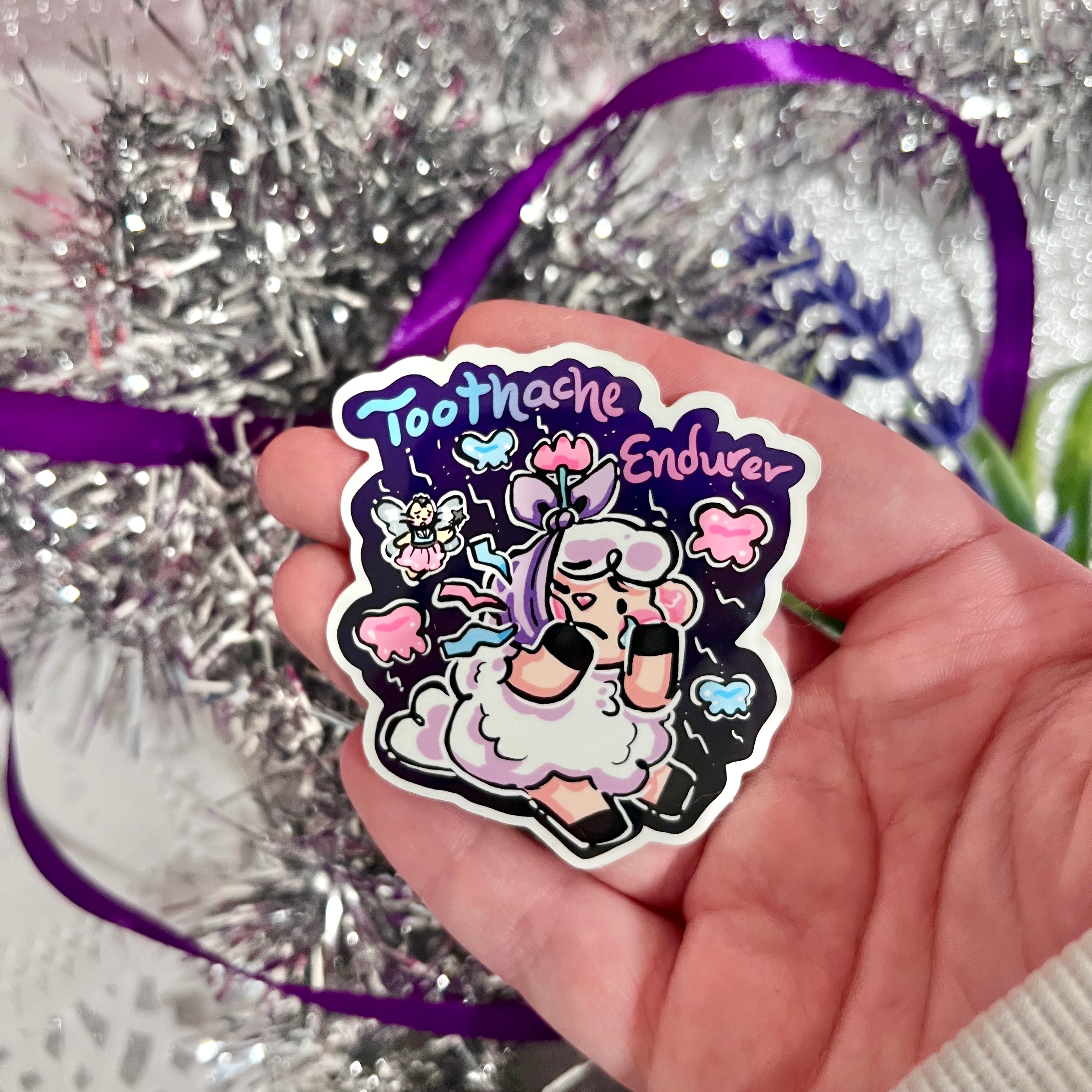 "Toothache Endurer" Sprout ~ Sticker