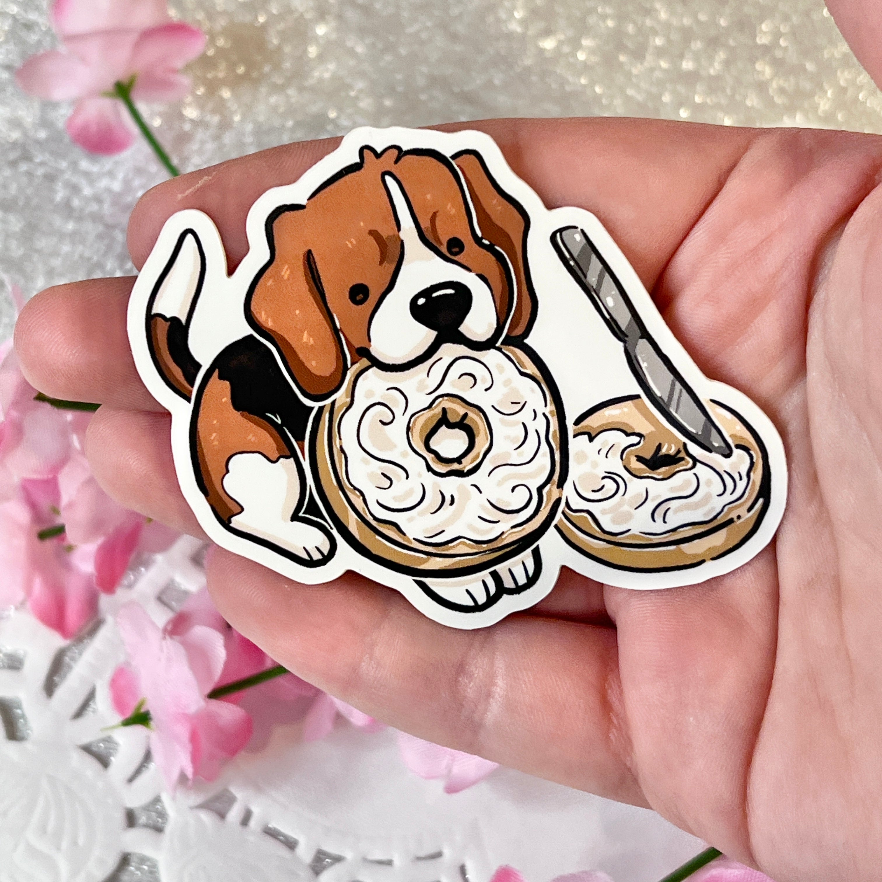 Bagel Beagle! ~ Sticker
