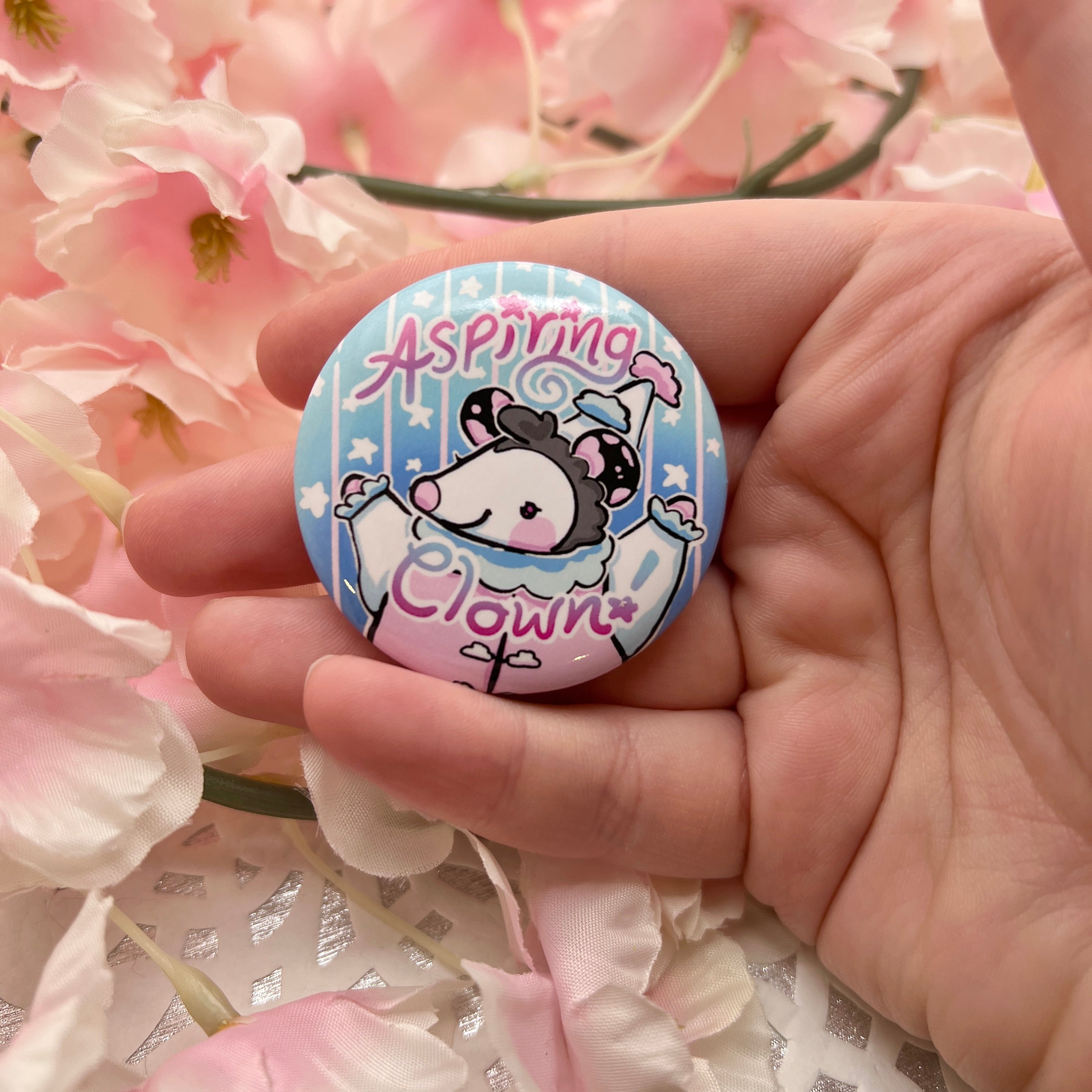 Aspiring Clown ~ Button