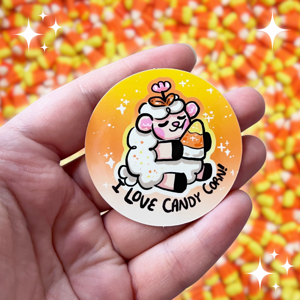 I (Love or Hate) Candy Corn, Sprout ~ Stickers