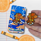 Crayon Artist Dragon ~ Enamel Pin