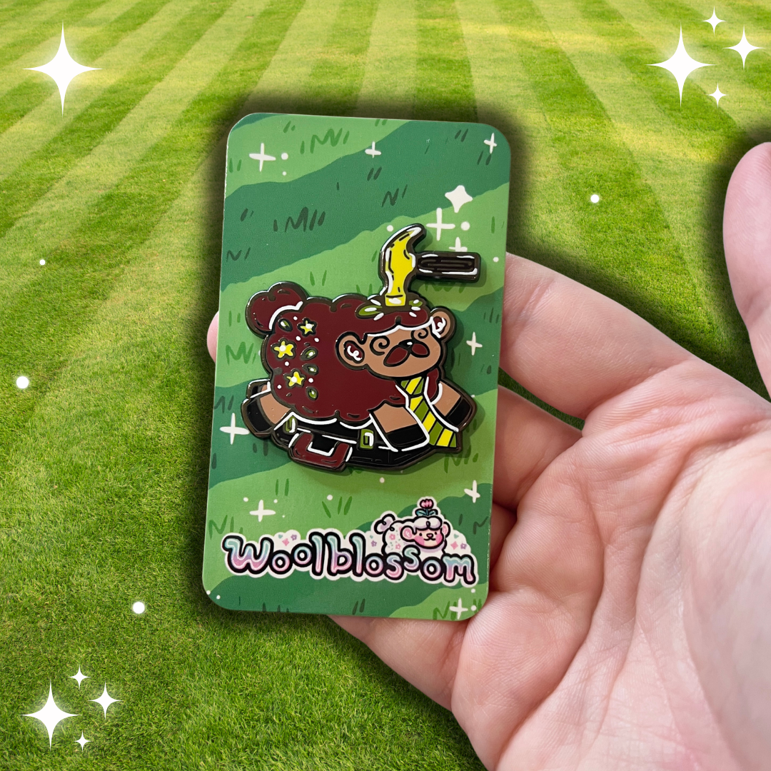 Silly Worker Dill ~ Enamel Pin