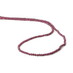 2.2mm Rhodolite Garnet Plain Round Beads, 14 inch