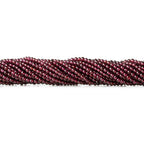 2.2mm Rhodolite Garnet Plain Round Beads, 14 inch