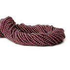 2.2mm Rhodolite Garnet Plain Round Beads, 14 inch