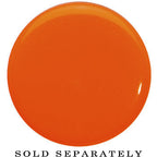 26mm Orange Neon Glitter Saddle Plug