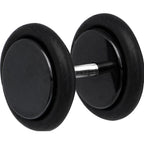 Black Titanium Cheater Plug