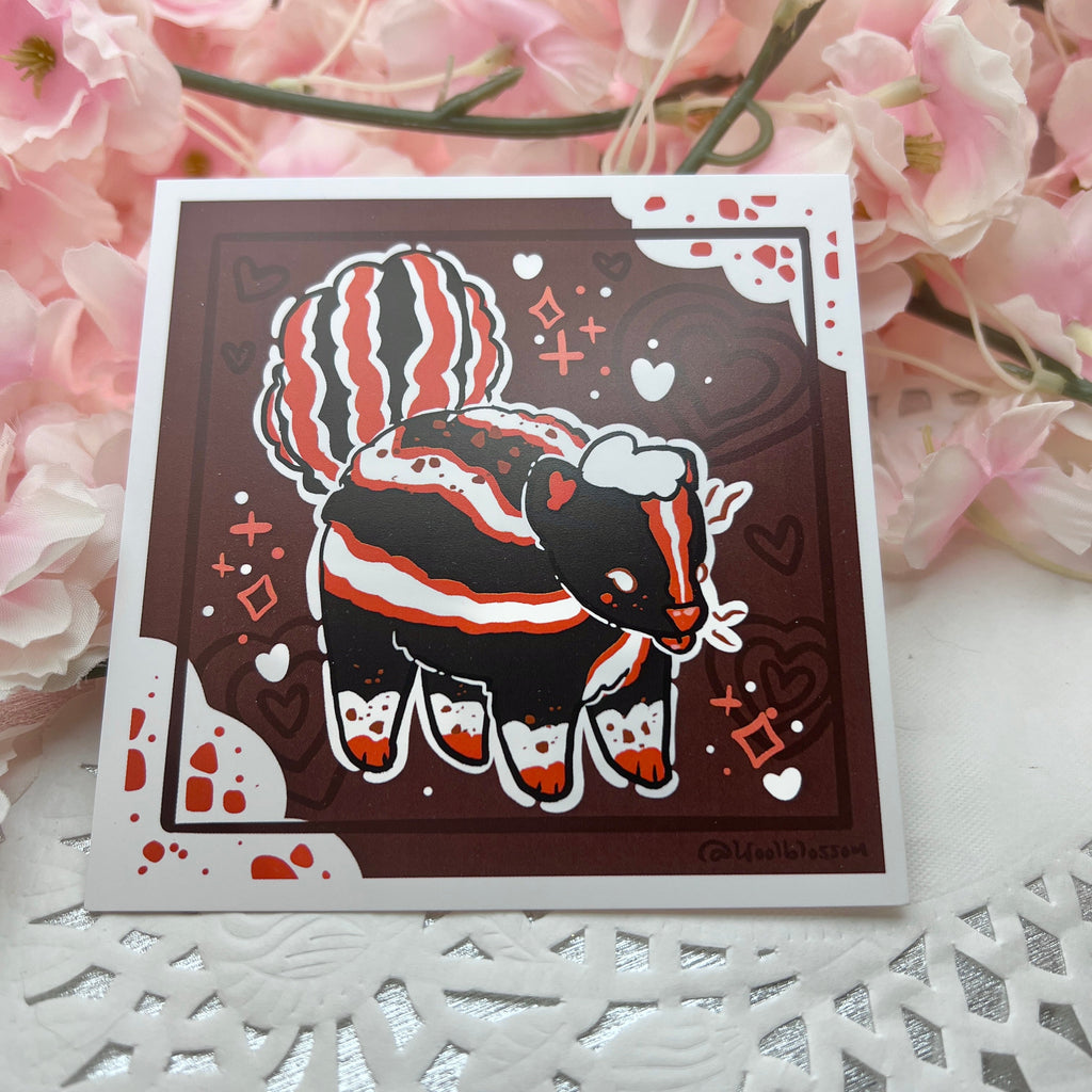 Peppermint Skunk ~ Print