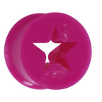 1/2 Purple Star Silicone Flexible Tunnel