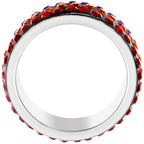 Size 6 - Rainbow Crystal Ferido Ring