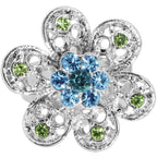 Persuasive Petals Flower Adjustable Ring