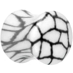 Snake Skin Glow in the Dark Saddle Plug 2G to 1 Inch